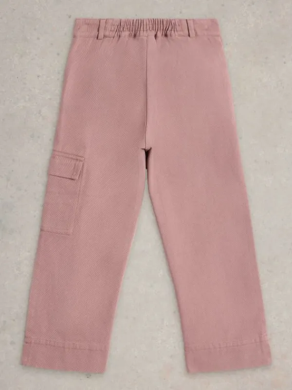 Mabel Twill Trouser in LIGHT PINK<White Stuff Outlet