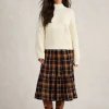 MARLEY MIX COTTON CREW NECK JUMPER in PALE IVORY<White Stuff Fashion