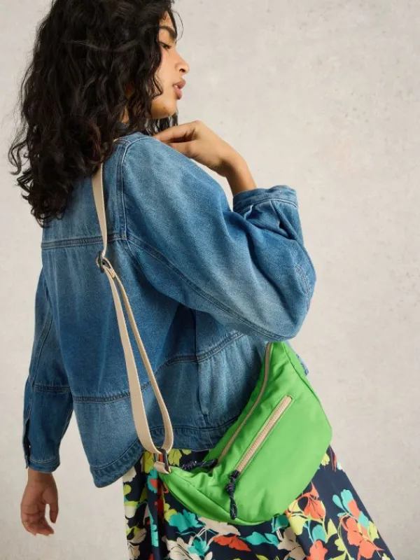 Meadow Crossbody in BRIGHT GREEN<White Stuff Sale