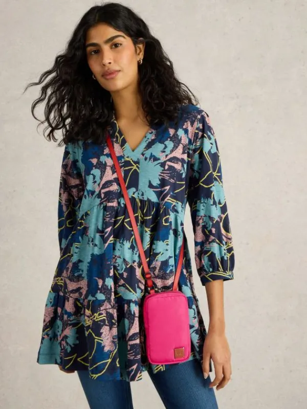 Meadow Phone Bag in BRIGHT PINK<White Stuff Fashion