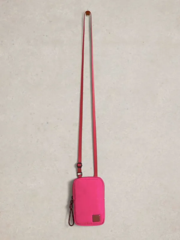 Meadow Phone Bag in BRIGHT PINK<White Stuff Fashion