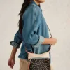 Mini Farrah Leather Crossbody in BLACK MULTI<White Stuff New