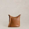 Mini Leather Fern Crossbody in MID TAN<White Stuff Online