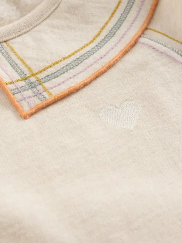 Mirabelle Sweatshirt Dress in LIGHT NATURAL<White Stuff Clearance