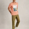 Mountain Graphic Tee in PINK PRINT<White Stuff Hot