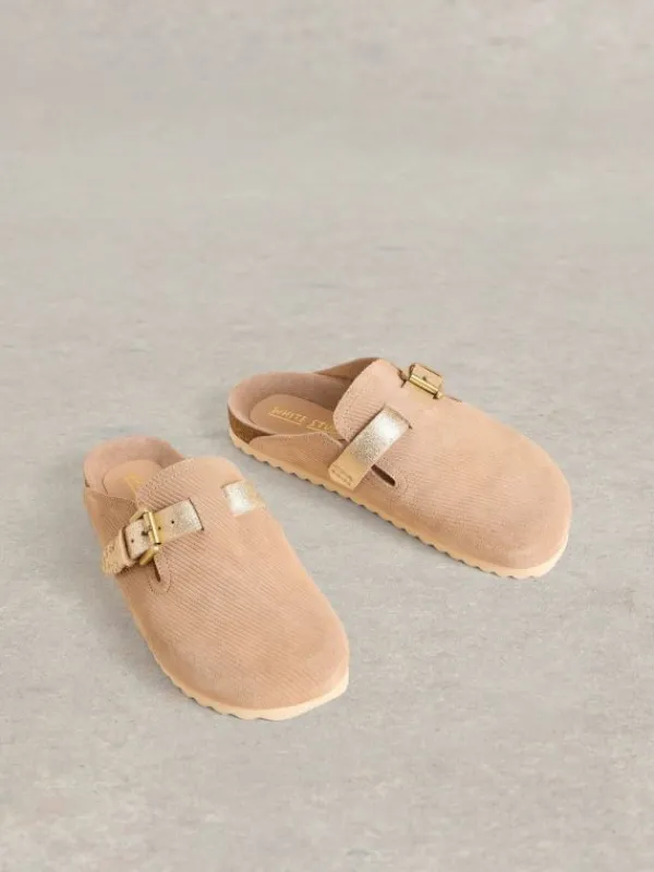 Myrtle Slip On Footbed in NATURAL MULTI<White Stuff Fashion