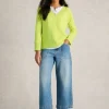 NARIA V NECK JUMPER in BRIGHT YELLOW<White Stuff Discount