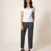 Nelly Notch Neck Tee in NATURAL WHITE<White Stuff Outlet