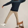 Newport Wool Merino Jacquard Crew in BLUE MULTI<White Stuff Outlet