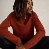 Newport Wool Merino Jumper in MID ORANGE<White Stuff Sale