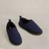 Nylon Puffer Slipper in DARK NAVY<White Stuff Fashion