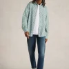 Origami Printed Shirt in BLUE PRINT<White Stuff Outlet