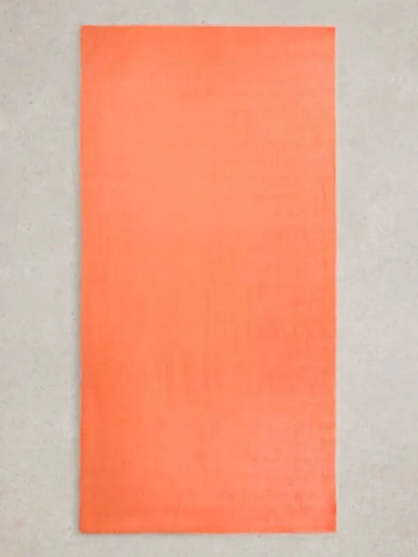 Oversized Penny Plain Scarf in MID CORAL<White Stuff Sale