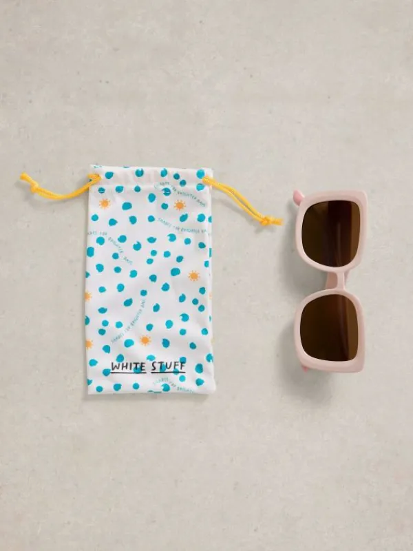 Oversized Square Sunglasses in DUSTY PINK<White Stuff Discount