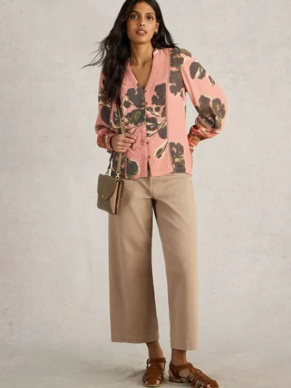Paloma Top in PINK PRINT<White Stuff Best