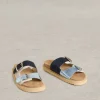 Patty Footbed Sandal in BLUE MULTI<White Stuff Sale
