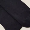 Patty Plain Versatile Cotton Tights in PURE BLACK<White Stuff Sale