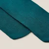 Patty Plain Versatile Cotton Tights in DK TEAL<White Stuff Outlet