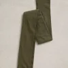 Patty Plain Versatile Cotton Tights in KHAKI GREEN<White Stuff Clearance