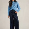 Pauline Embroidered Top in DENIM MULTI<White Stuff Best