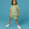 Printed Woven Short in GREEN MULTI<White Stuff Best