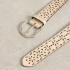 Punch Out Floral Belt in WHITE MULTI<White Stuff Outlet