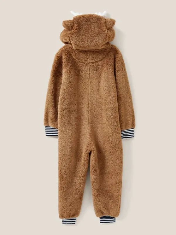 Reindeer Onesie in MID BROWN<White Stuff Fashion