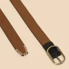Reversible Belt Leather in PURE BLACK<White Stuff Discount