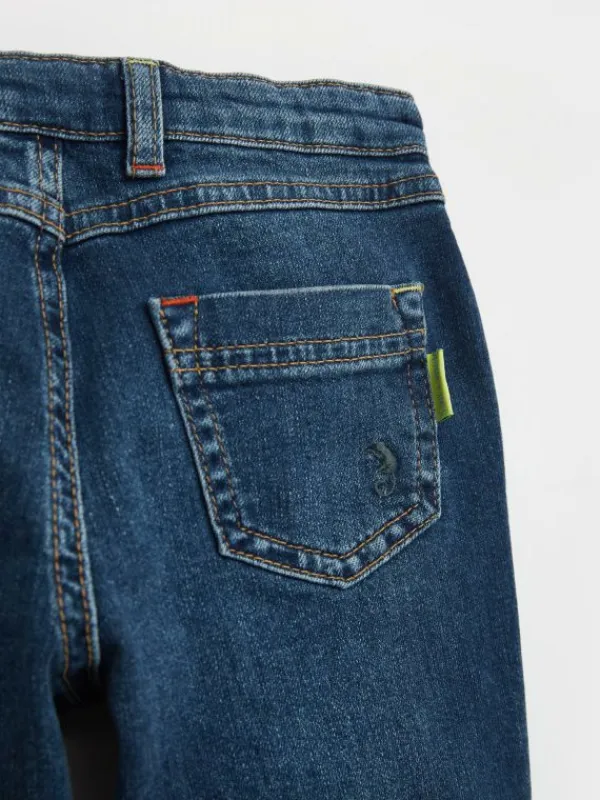 River Rib  Repair Jean in DEEP BLUE<White Stuff New