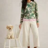 ROSIE JUMPER in GREEN PRINT<White Stuff Best