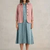 Rua Jersey Shirt Midi Dress in TEAL PRINT<White Stuff Best