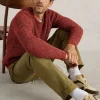 Rye Twisted Crew Neck in RED MULTI<White Stuff Outlet