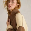 Sabine Wool Blend Coat in NATURAL MULTI<White Stuff Online