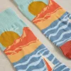 Sailing Scenic Ankle Sock in BLUE MULTI<White Stuff Best