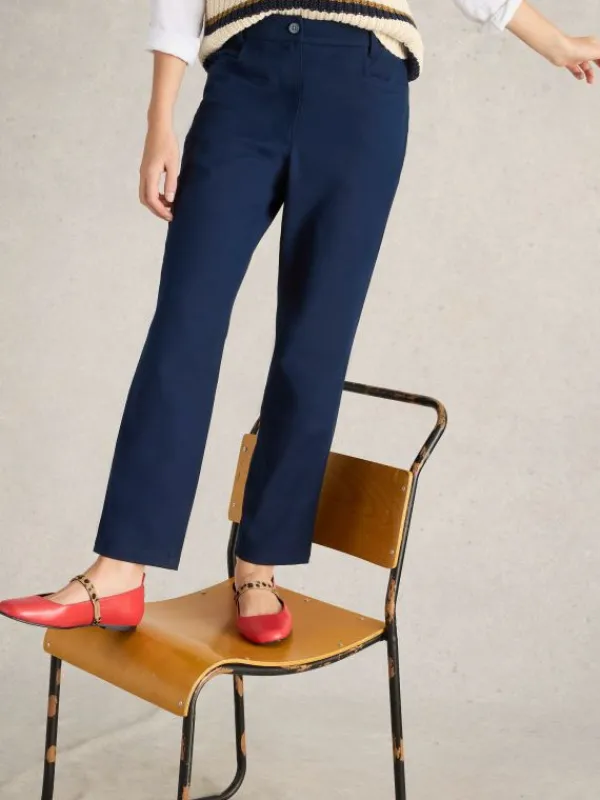 Savannah Stretch Trousers in DARK NAVY<White Stuff New