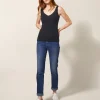 SEA BREEZE VEST in DK GREY<White Stuff Hot