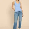 SEABREEZE VEST in LIGHT BLUE<White Stuff Hot