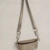 Sebby Leather Sling Mini Bag in GOLD TONE METALLIC<White Stuff Sale