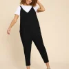 Selina Jersey Jumpsuit in PURE BLACK<White Stuff Hot
