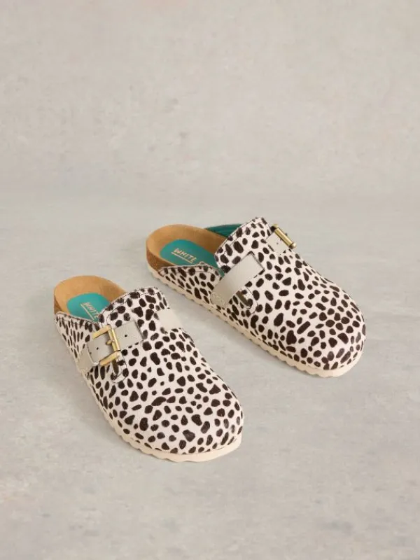 Slip On Myrtle Footbed in NATURAL PRINT<White Stuff Hot