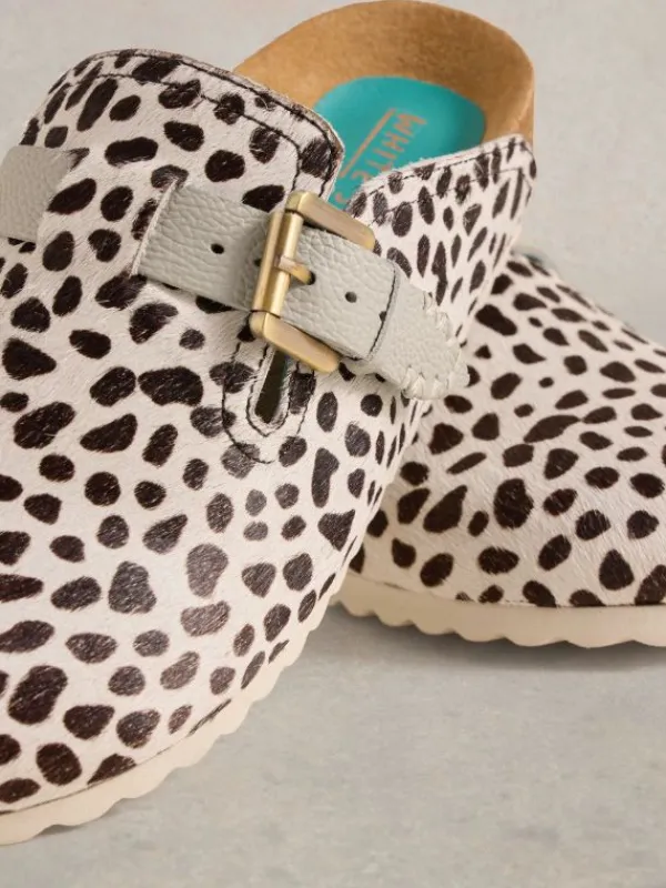 Slip On Myrtle Footbed in NATURAL PRINT<White Stuff Hot