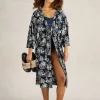 Sophie Casual Kimono in NAVY MULTI<White Stuff Online
