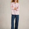 Sophie Organic Cotton Long Sleeve Shirt in RED MULTI<White Stuff Fashion