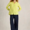 Sophie Organic Cotton Long Sleeve Shirt in YELLOW MULTI<White Stuff New