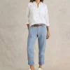 Sophie Organic Cotton Shirt in PALE IVORY<White Stuff Sale