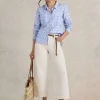 Sophie Organic Cotton Shirt in LIGHT BLUE<White Stuff Sale