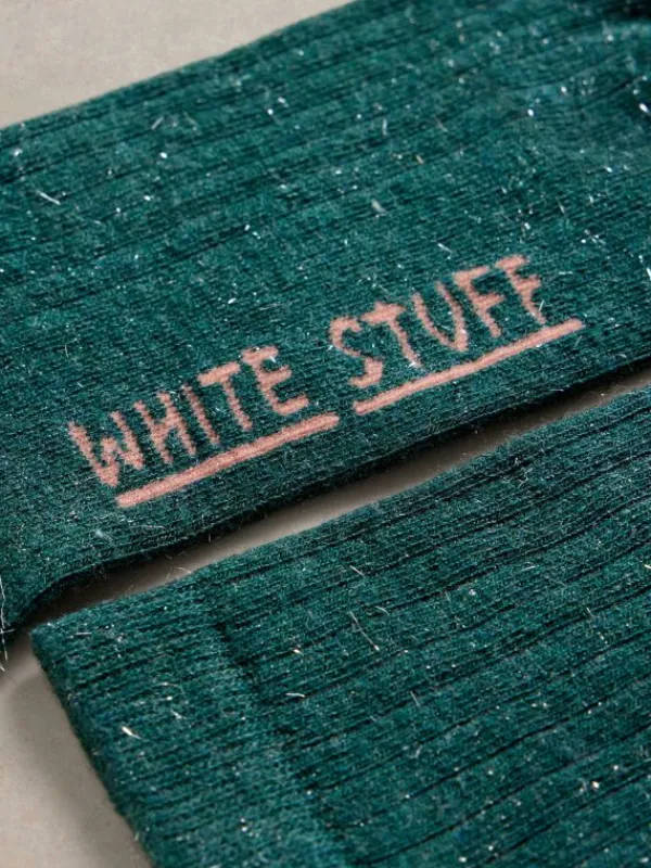Sparkle Ankle Socks in TEAL MULTI<White Stuff Online