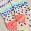 Squiggle Spotty Ankle Sock in NATURAL MULTI<White Stuff Sale