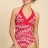 Sunshine Reversible Printed Tankini in RED MULTI<White Stuff Discount