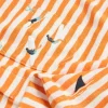 Surfers Stripe SS Polo in MID ORANGE<White Stuff Discount